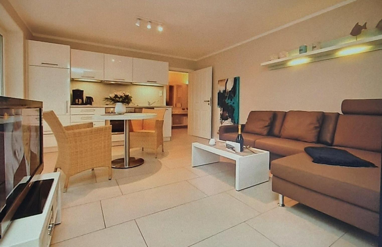 Haus Nemo - Appartement 5, Gemuetliches Appartement Mit Strandkorb, Strandnah 50 M 제바트헤링스도르프 외부 사진